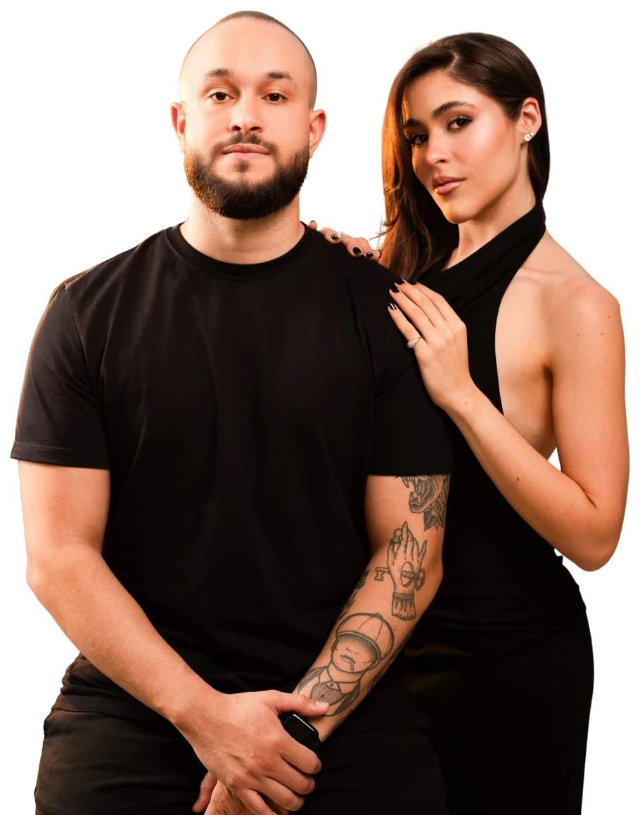 Rodrigo Bueno de Andrade e esposa, fundadores da ImoBueno